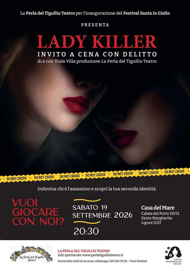 Lady Killer invito a cena con delitto
